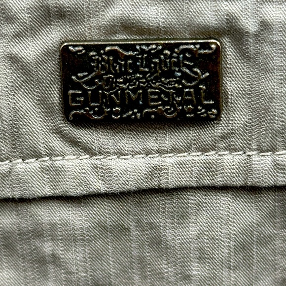 Blac Label Gun Metal snap button button down. Size 2X. Men. Olive Green. - Picture 4 of 7